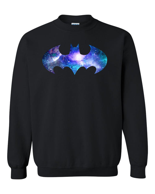 Galaxy Batman Crewneck Sweatshirt Tee