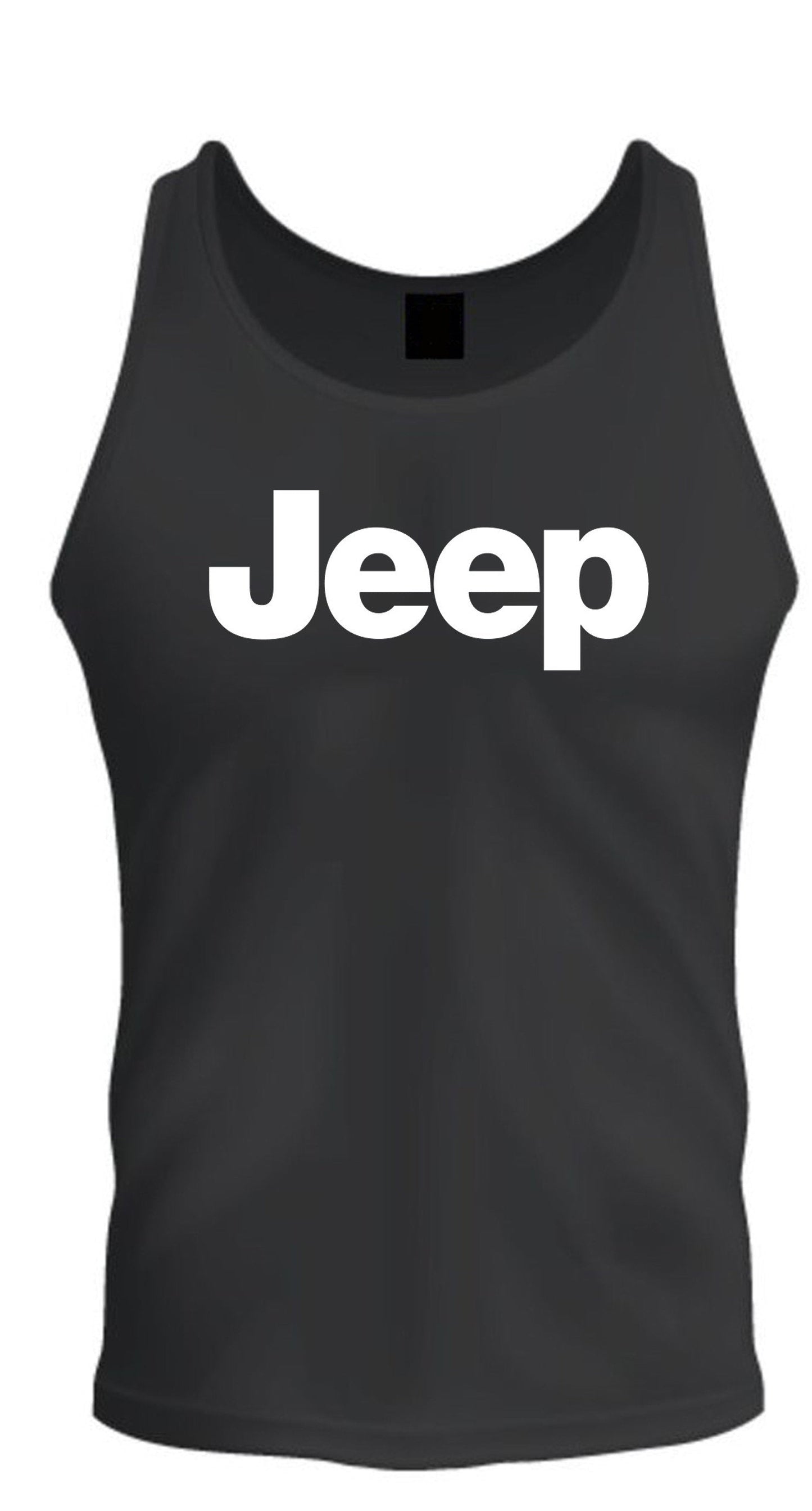 White Jeep TeeTank Top