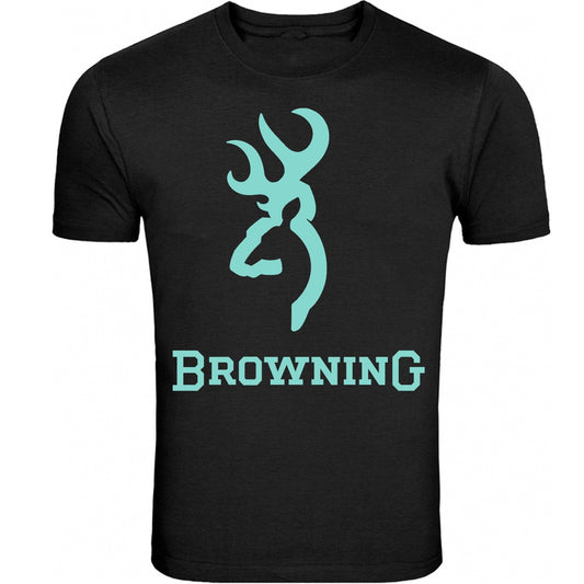 Mint Browning Big Design Black Front T-Shirt Tee