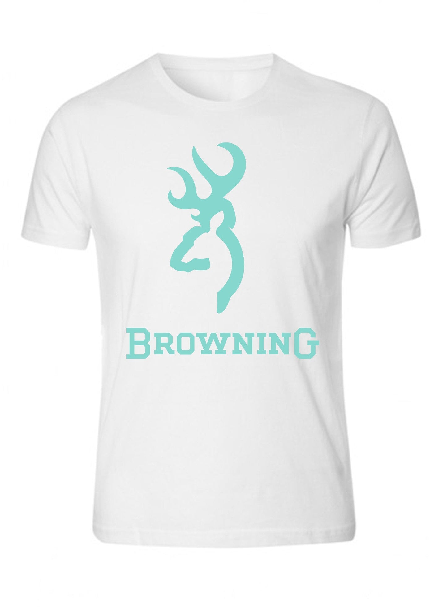 Mint Browning Big Design Black Front T-Shirt Tee