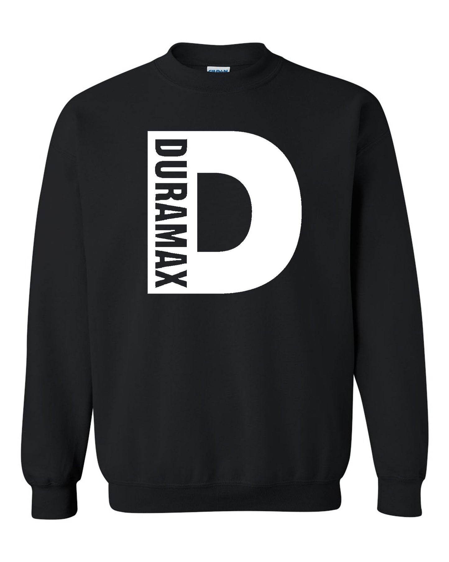 Duramax White Big Design Color Black Sweatshirt Unisex Crewneck Sweatshirt Tee