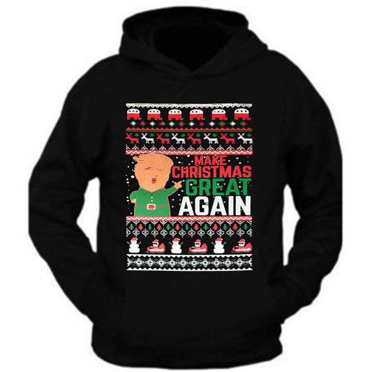 Christmas hoodie Make Christmas Great Again Trump Christmas Sweater