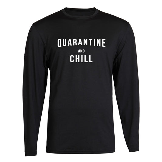 Quarantine and chill Unisex Classic Corona T-Shirt Graphic Long Sleeve