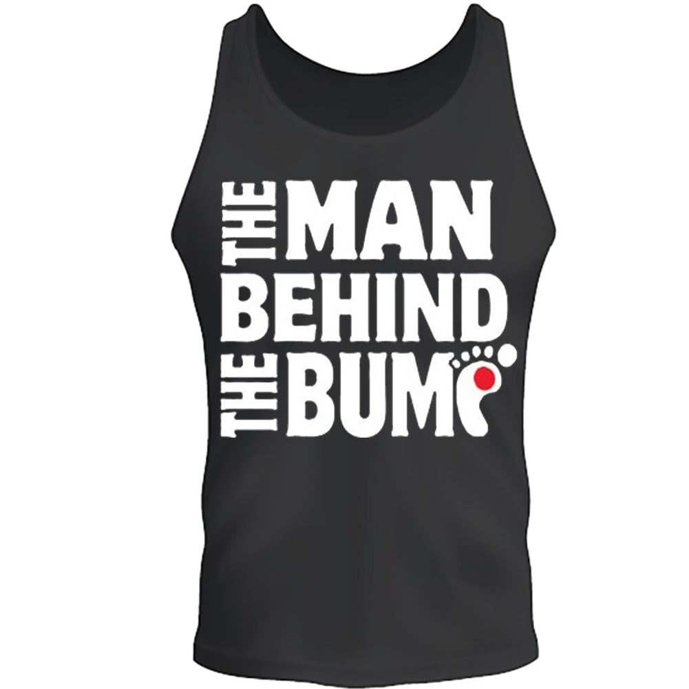 Men's The Man Behind The Bump Men's T-Shirt Tee S-2XL tee Tank Top