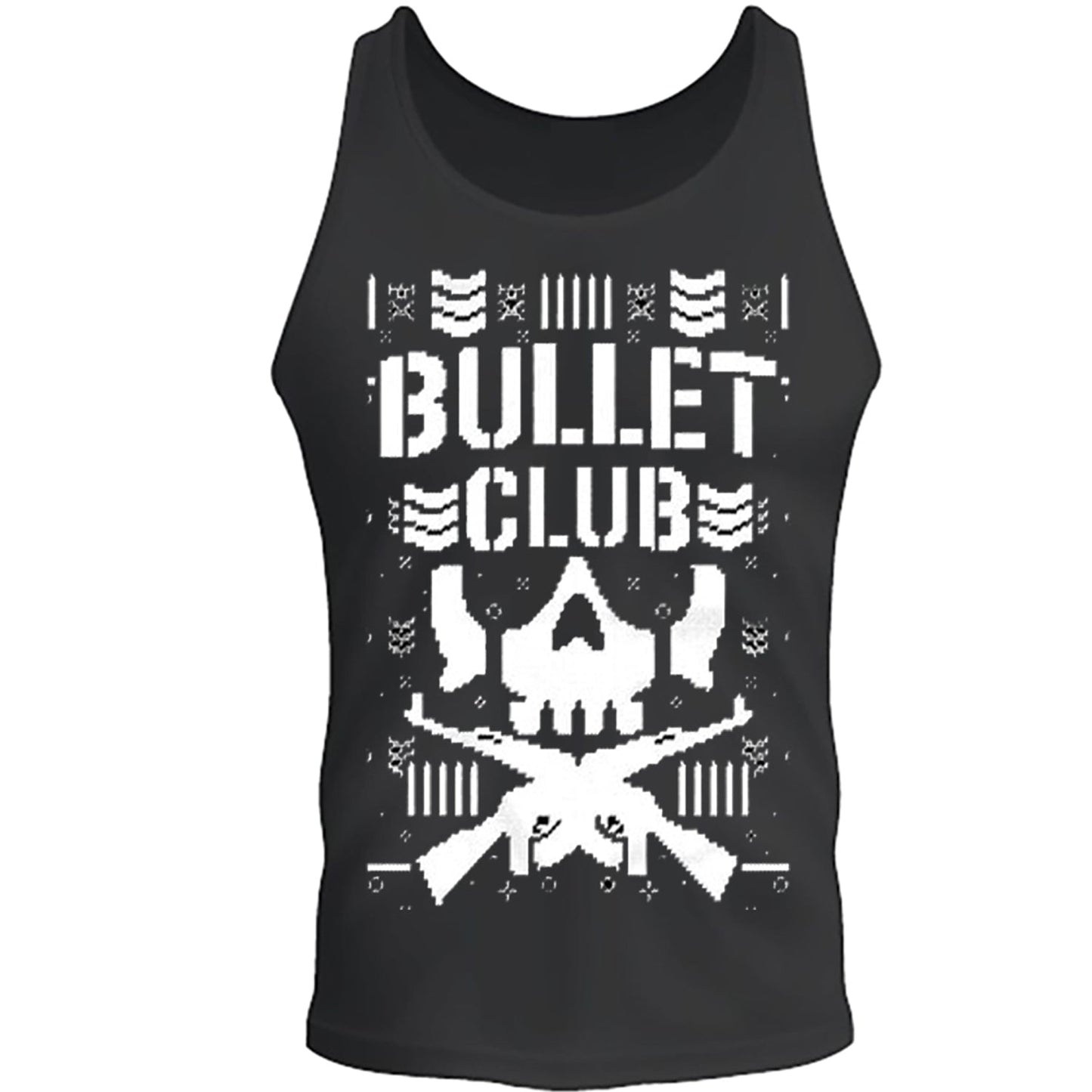 Christmas hoodie Bullet Club Christmas Tee S -2XL Black Tank Top